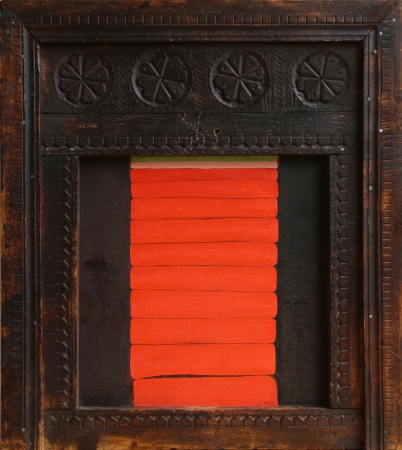 Escalier rouge - 2000 - par Wera Quintana