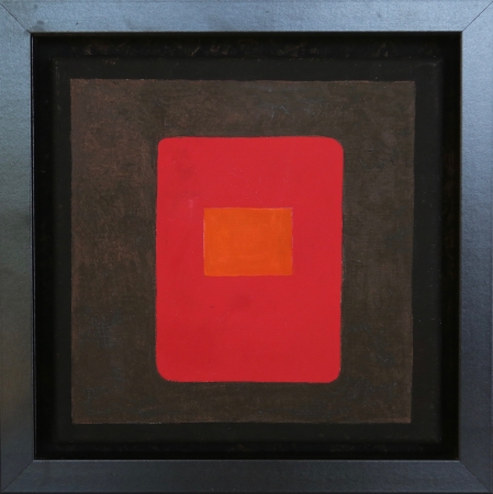 Rectangle orange - 2018 - par Wera Quintana