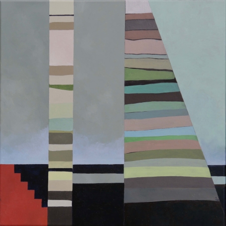 Escalier rouge II - 2022 - par Wera Quintana