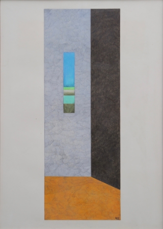 Fentes s’ouvrant sur l’horizon III - 1984 - par Wera Quintana